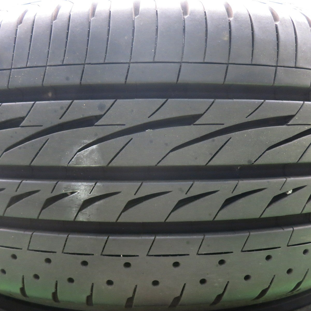[送料無料] バリ溝！23年！9.5分★三菱 ランエボX 純正 BBS RG406 鍛造 235/50R18 ブリヂストン レグノ GRV2 18インチ PCD114.3/5H★4091404HAノ