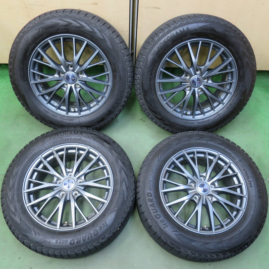 キレイ！22年◎スタッドレス 225/65R17 ヨコハマ アイスガード G075 ravrion RM01 ラブリオン 17インチ PCD114.3/5H◎6081108IMス