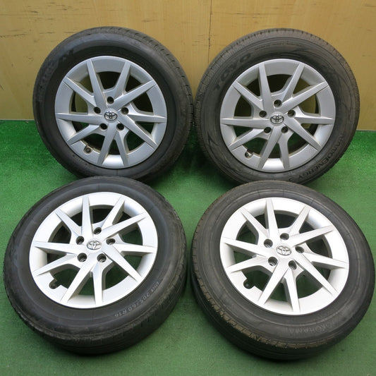 バリ溝！9.5分★トヨタ プリウスα 純正 205/60R16 トーヨー ナノエナジー3 ヨコハマ アドバン dB デシベル ブリヂストン ネクストリー エコピア 16インチ PCD114.3/5H★6012905HAノ