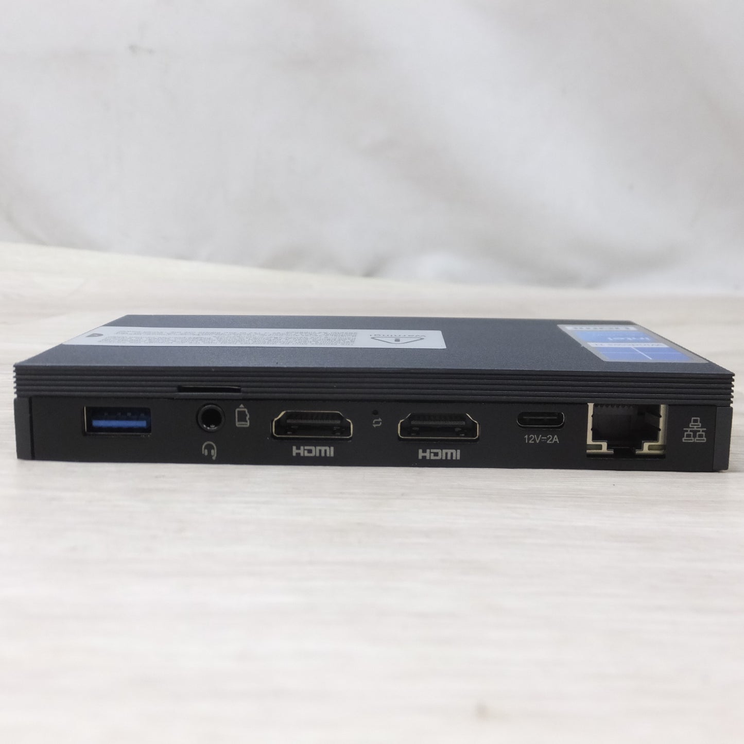 [送料無料] ◆MeLE ファンレス ミニ PC Quieter 3Q 81E N5105 Intel RAM 8GB HDD 128GB Win11 Pro 64bit 電源アダプター 付き (2)◆