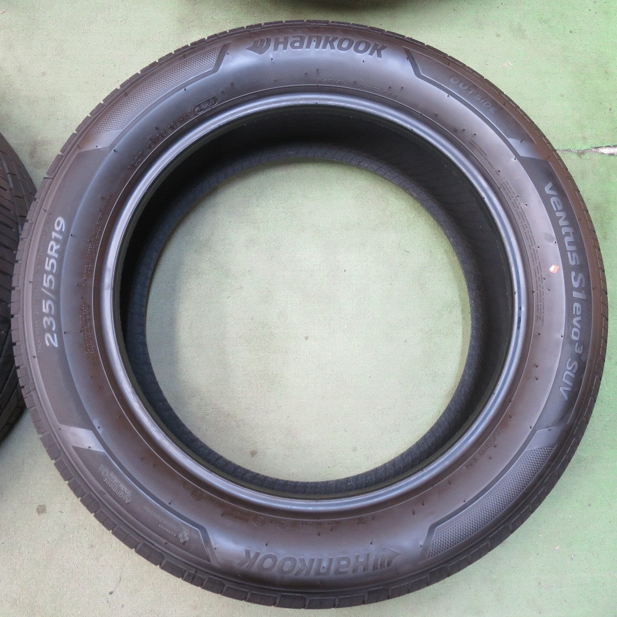 新車外し！26年◎235/55R19 ハンコック ベンタス S1 evo3 SUV タイヤ 19インチ RAV4 レクサス RX エクストレイル 等◎6083121イノタ
