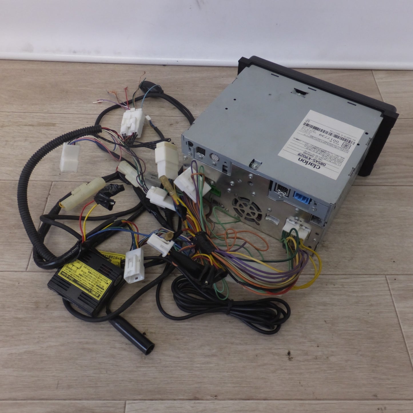 [送料無料] 現状品★クラリオン製 ダイハツ 純正 カーナビ HDDナビ NHDC-W58 08545-K9029[24]★