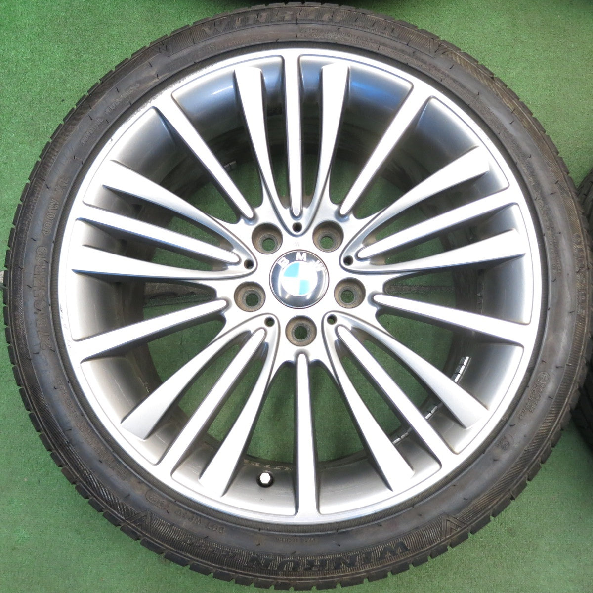 バリ溝！23年！9.5分以上◎BMW 6シリーズ F12 F13 純正 245/40R19 275/35R19 ロードストーン N8000 ウィンラン R330 19インチ PCD120/5H◎6061801HAノ