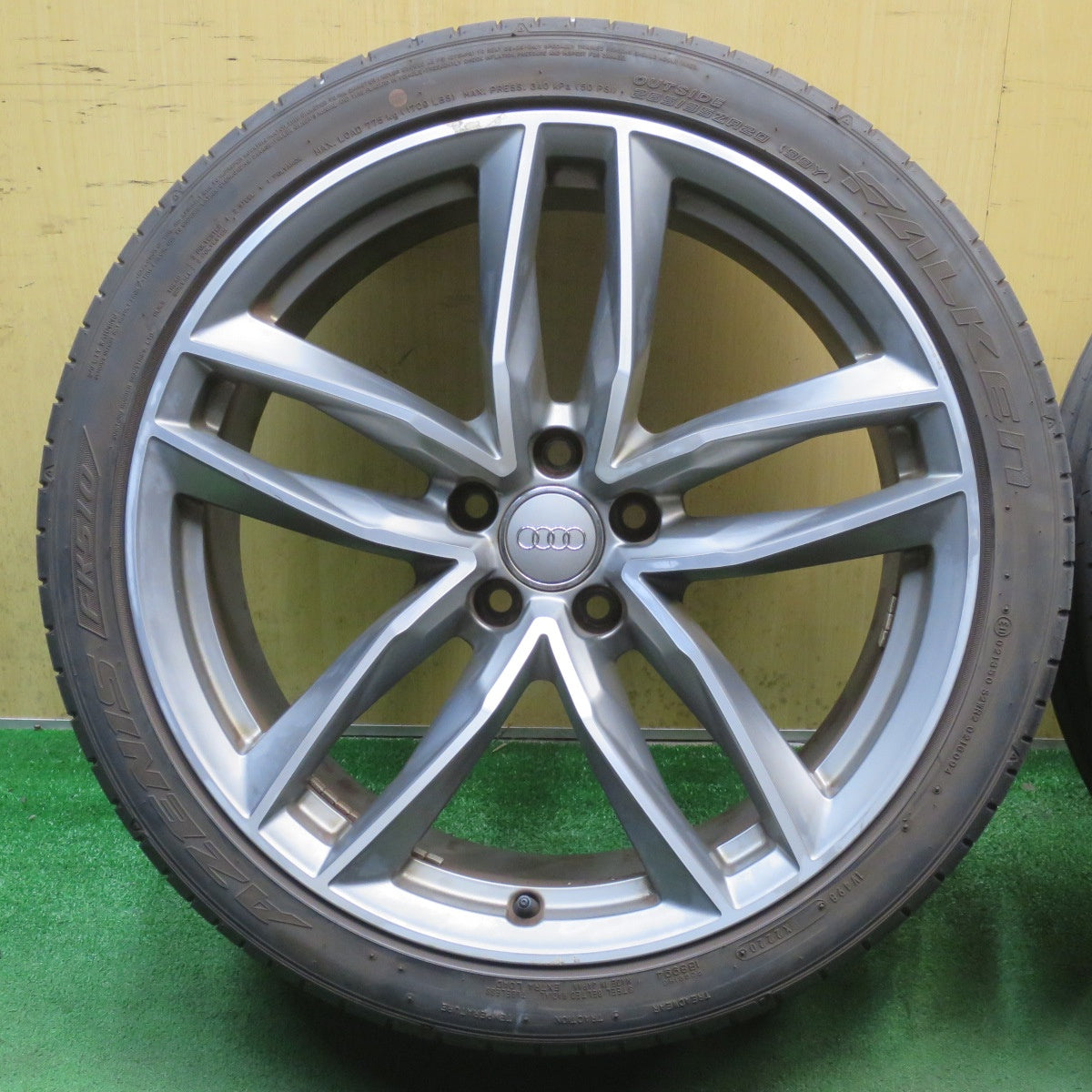 4本価格◎アウディ A7 純正 オプション 265/35R20 ファルケン アゼニス FK510 20インチ PCD112/5H◎6072404NJノ