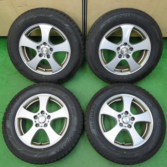 *送料無料* バリ溝!22年!ほぼ10分★スタッドレス 205/65R16 ヨコハマ アイスガード iG60 Grave 16インチ PCD114.3/5H★4060903イス