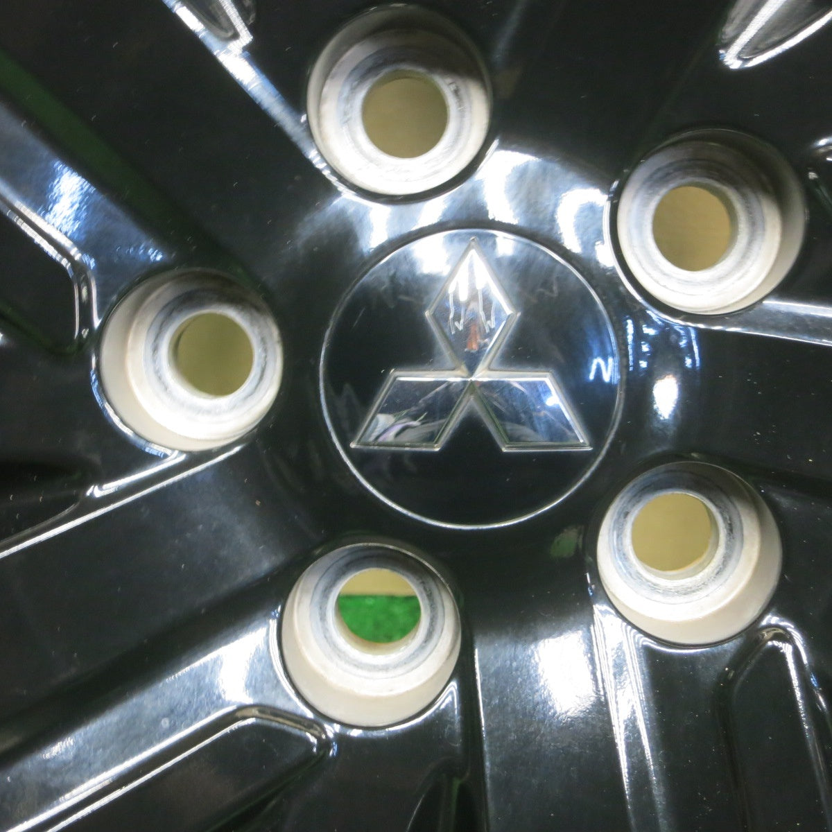 4本価格★三菱 RVR ブラックエディション 純正 ENKEI ホイール 18インチ 18×7J エンケイ PCD114.3/5H★6021803NKホ