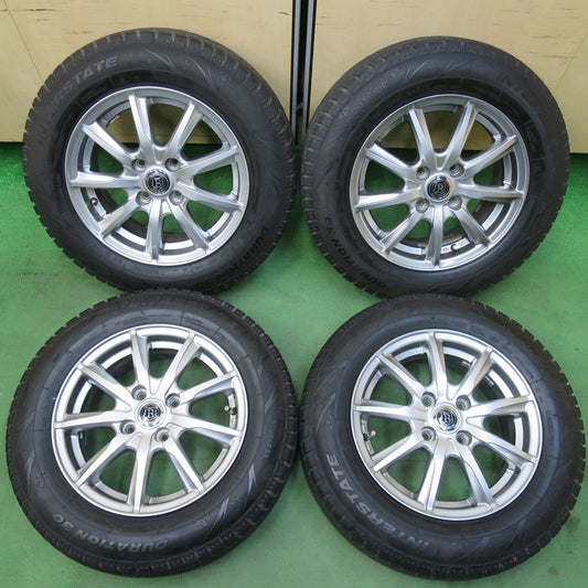 バリ溝！キレイ！9.5分★スタッドレス 175/70R14 インターステート DURATION30 BRANDLE-LINE ブランドルライン 14インチ PCD100/4H★5031505イス