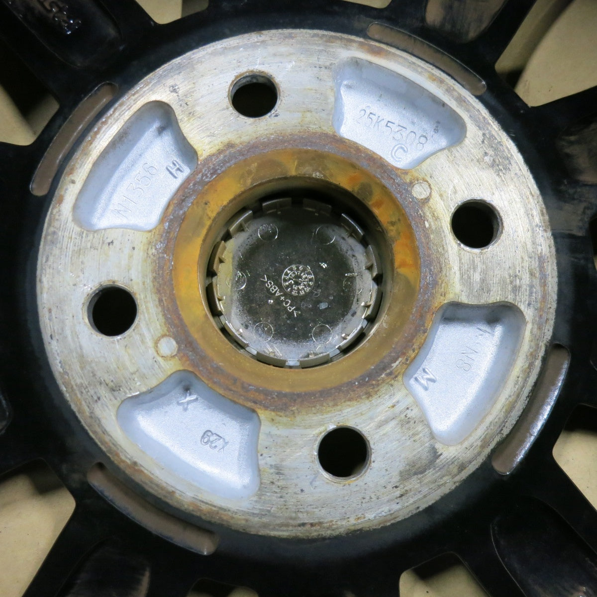 キレイ★ダイハツ LA600S タント カスタム 純正 ホイール 14インチ 14×4.5J PCD100/4H★5052108SYホ