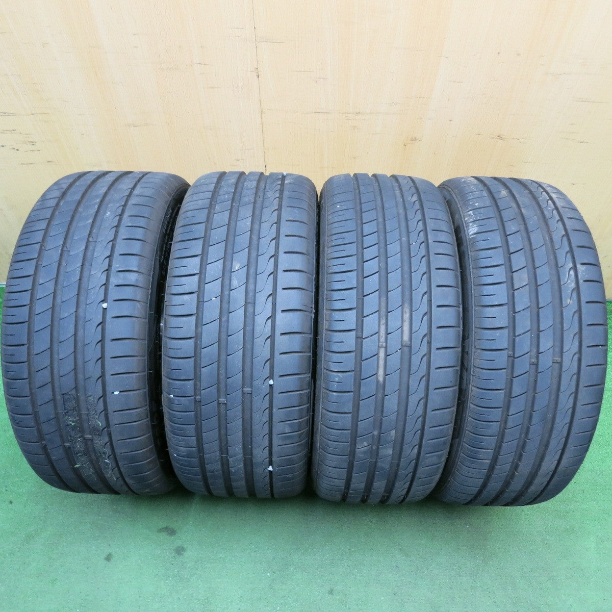 バリ溝！25年！9.5分◎BMW 1シリーズ F20 Mスポーツ 純正 スタースポーク スタイリング 383M 225/45R17 245/40R17 ミネルバ ラジアル F205 17インチ PCD120/5H◎6071806HAノ