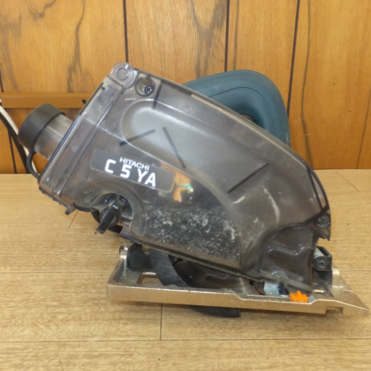 [送料無料] ★日立 HITACHI 125mm 集じん丸のこ C5YA　100V 50/60Hz 1050W 11A　各種 付属品　セット★