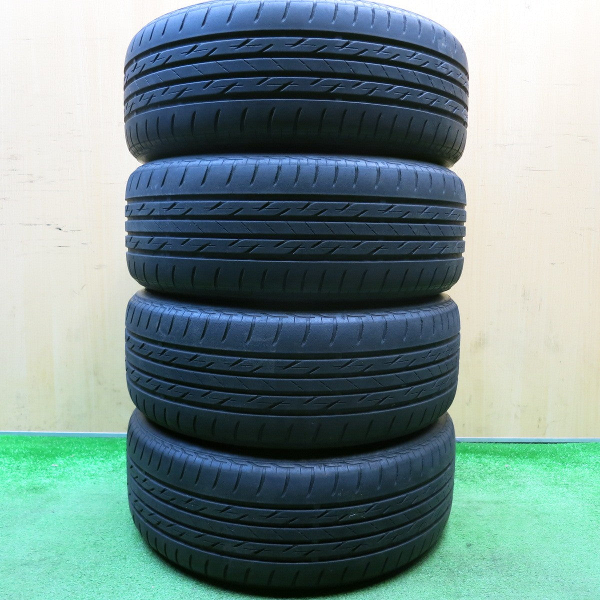 4本価格★WORK STEEZ NICROSS 185/55R15 ブリヂストン ネクストリー エコピア 15インチ ワーク スティーズ ニクロス 15インチ PCD100/4H★6010206HAノ