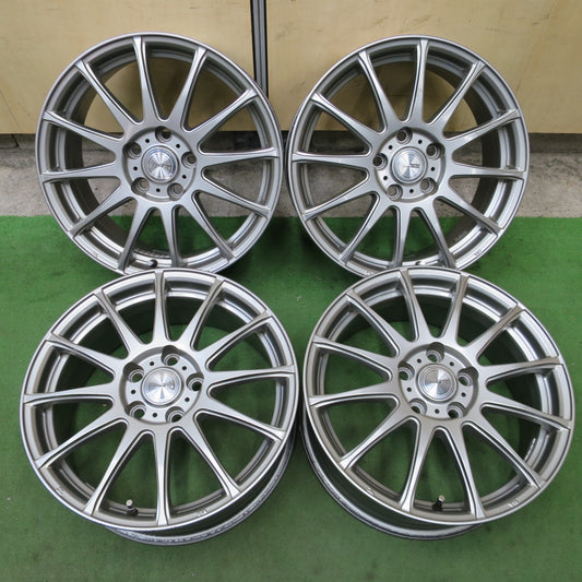 キレイ★ravrion LUMIERE 17インチ ホイール ラブリオン 17×7J PCD114.3/5H★6070103NGホ