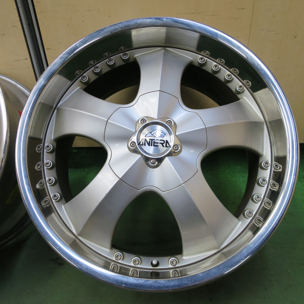 4本価格◎ANTERA アンティーラ 20インチ ホイール 20×9.5J PCD120/5H◎6080503NGホ
