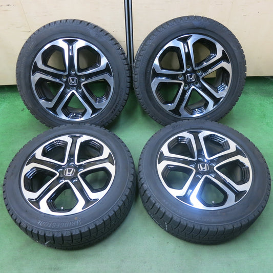 バリ溝！24年！キレイ！9.5分以上★ホンダ RU ヴェゼル 純正 215/55R17 スタッドレス ブリヂストン アイスパートナー2 17インチ PCD114.3/5H★5100602SKス