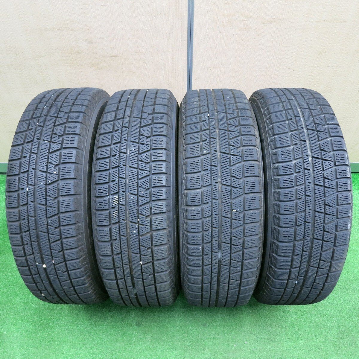バリ溝！キレイ！9分★スタッドレス 185/65R15 ヨコハマ アイスガード iG50 プラス SEIN ザイン 15インチ PCD114.3/5H★4120803TNス