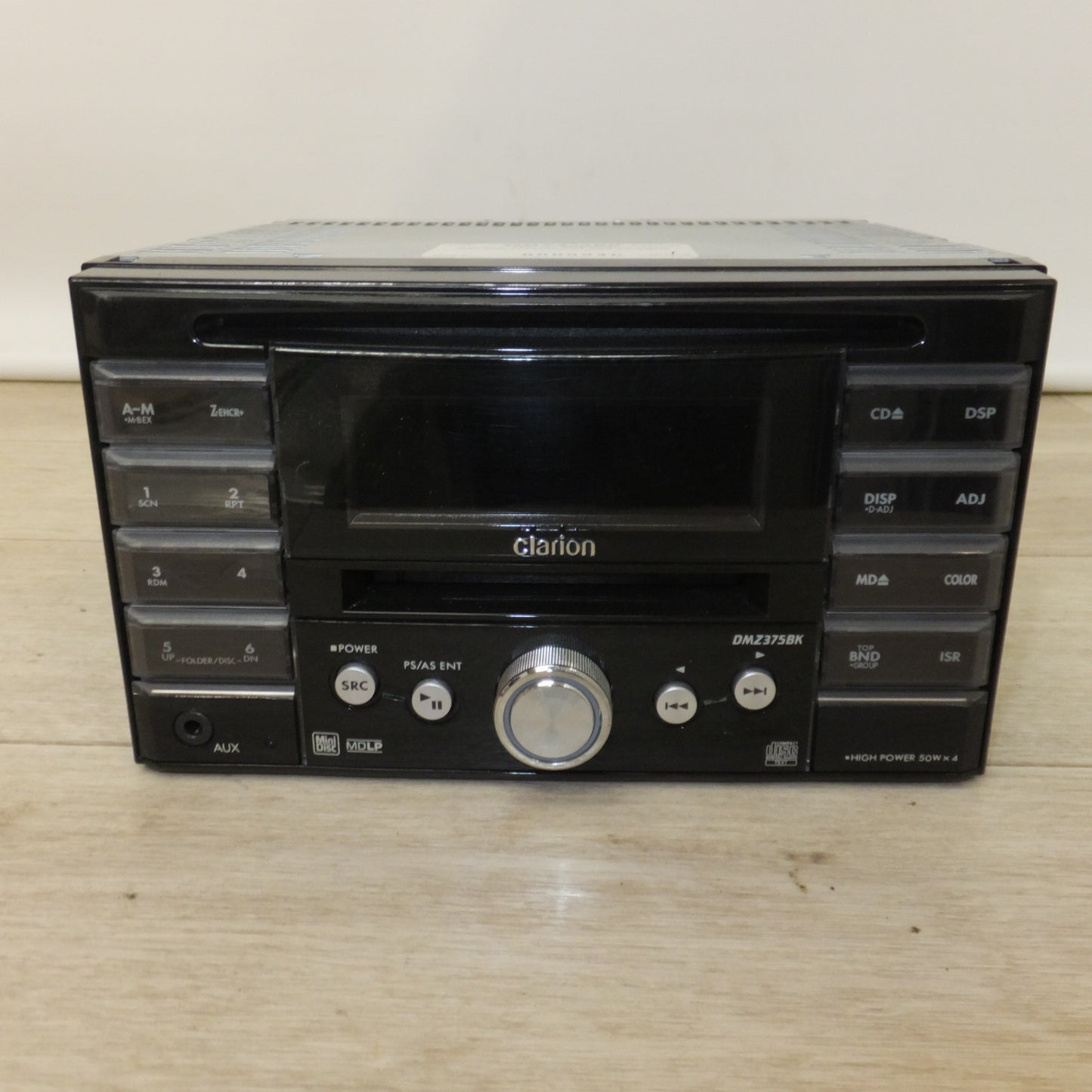[送料無料] ★クラリオン clarion 2DIN CD/MDレシーバー DMZ375BK[63]★
