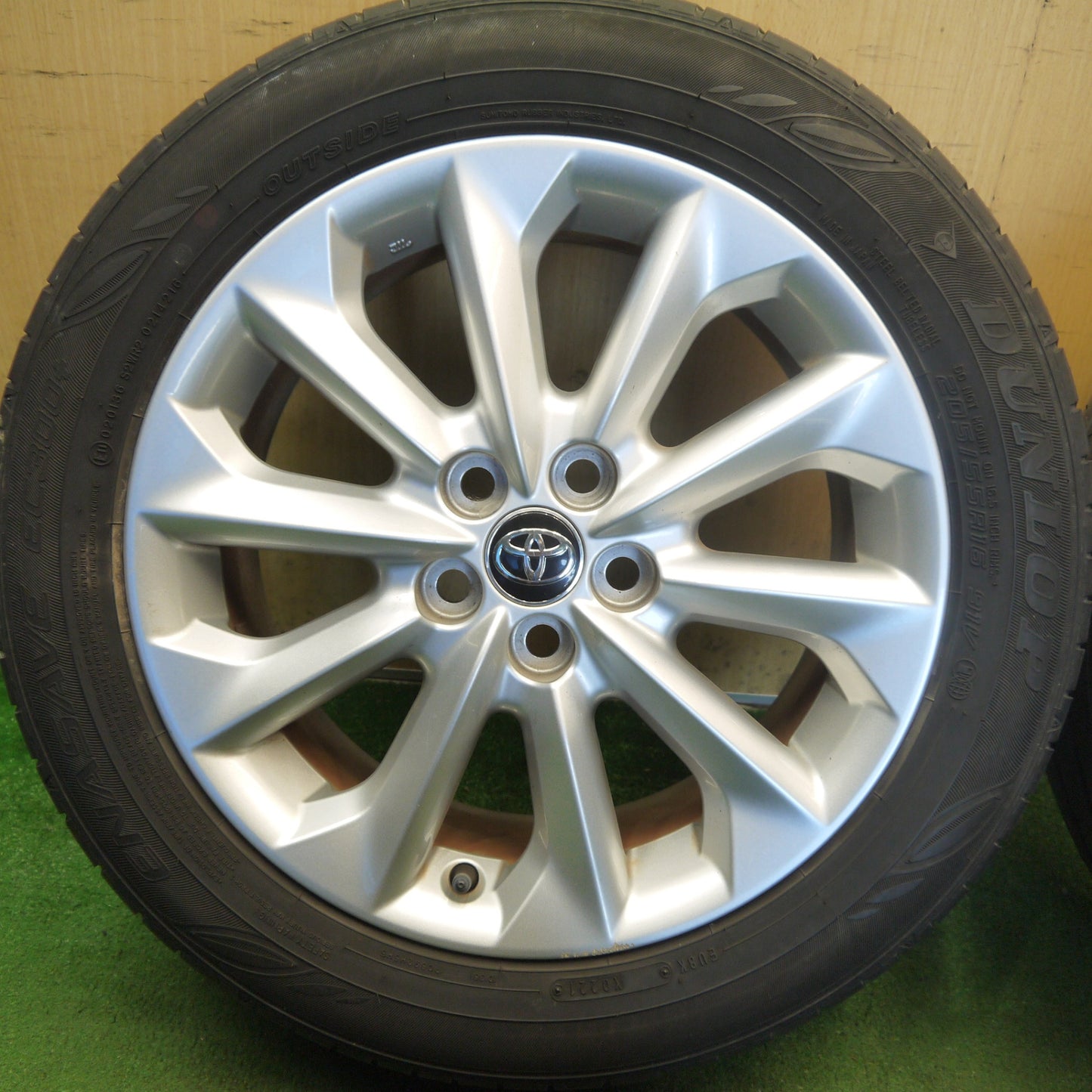 キレイ◎トヨタ 210系 カローラ ツーリング 純正 205/55R16 ダンロップ エナセーブ EC300+ 16インチ PCD100/5H◎6081006Hノ