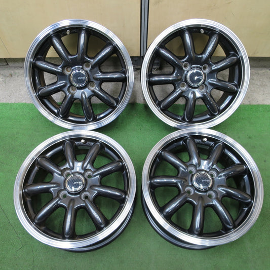 4本価格★JP STYLE Bany MONZA JAPAN 14インチ 14×5.5J JPスタイル バーニー モンツァ PCD100/4H★6021701NGホ