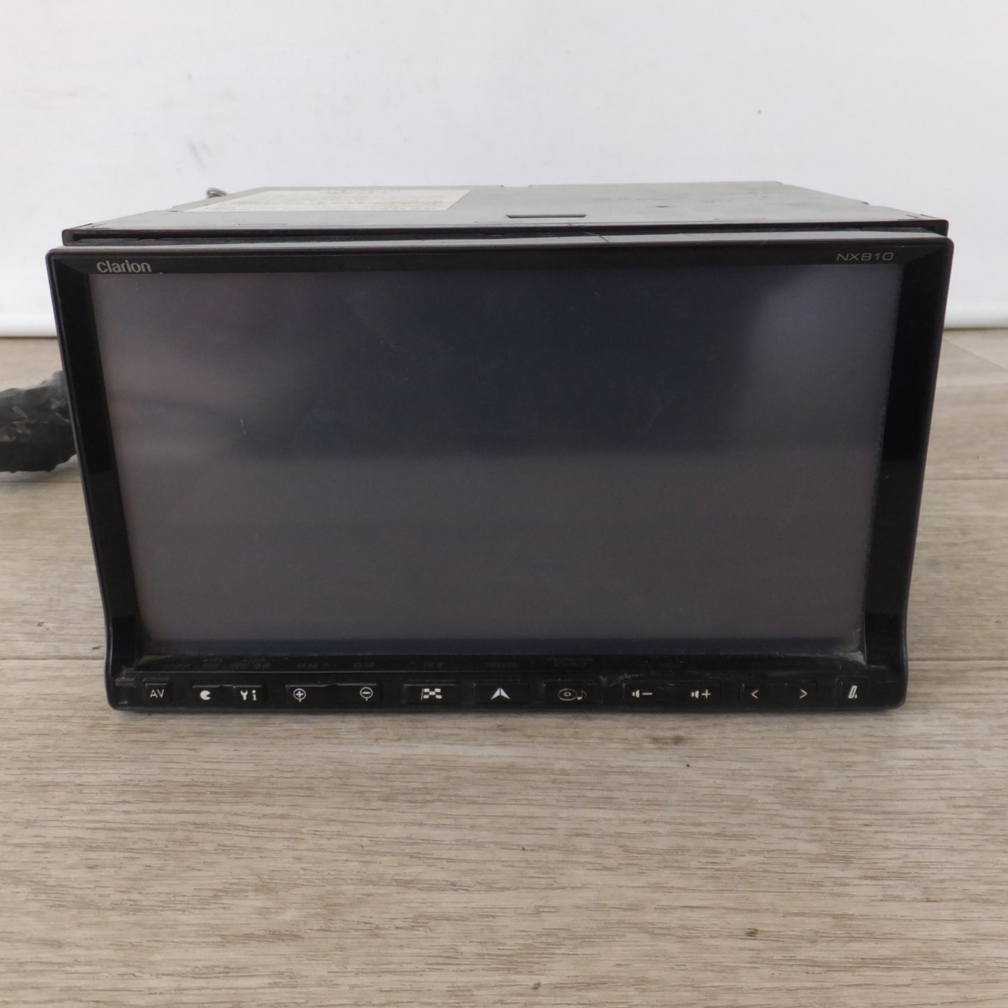 [送料無料] 現状品★クラリオン clarion ワイド7型 AV-Naviシステム NX810(63)★