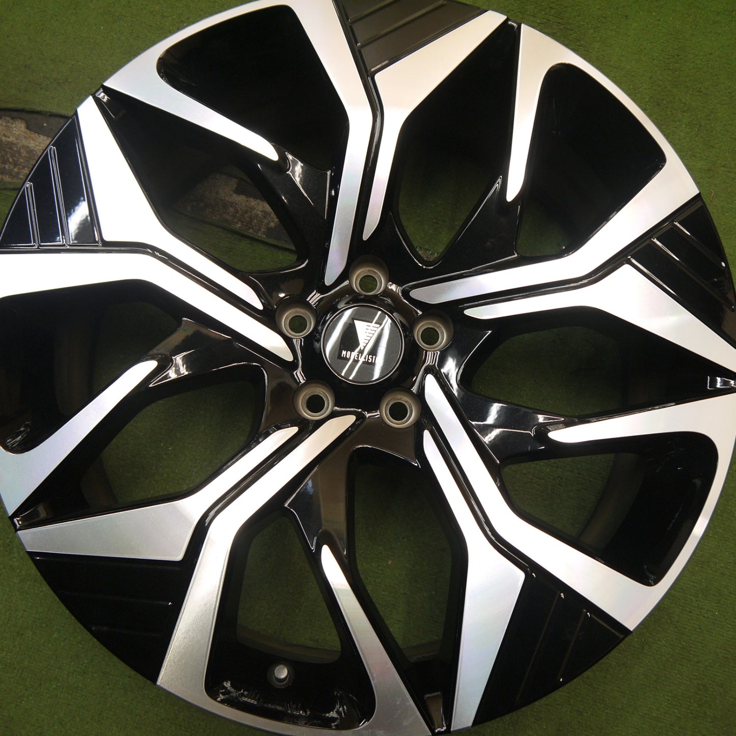 4本価格★クラウン クロスオーバー 等 MODELLISTA Wing Dancer XVⅢ ENKEI モデリスタ ウイングダンサー18 エンケイ 21インチ 21×7.5J PCD114.3/5H★5100102Hホ