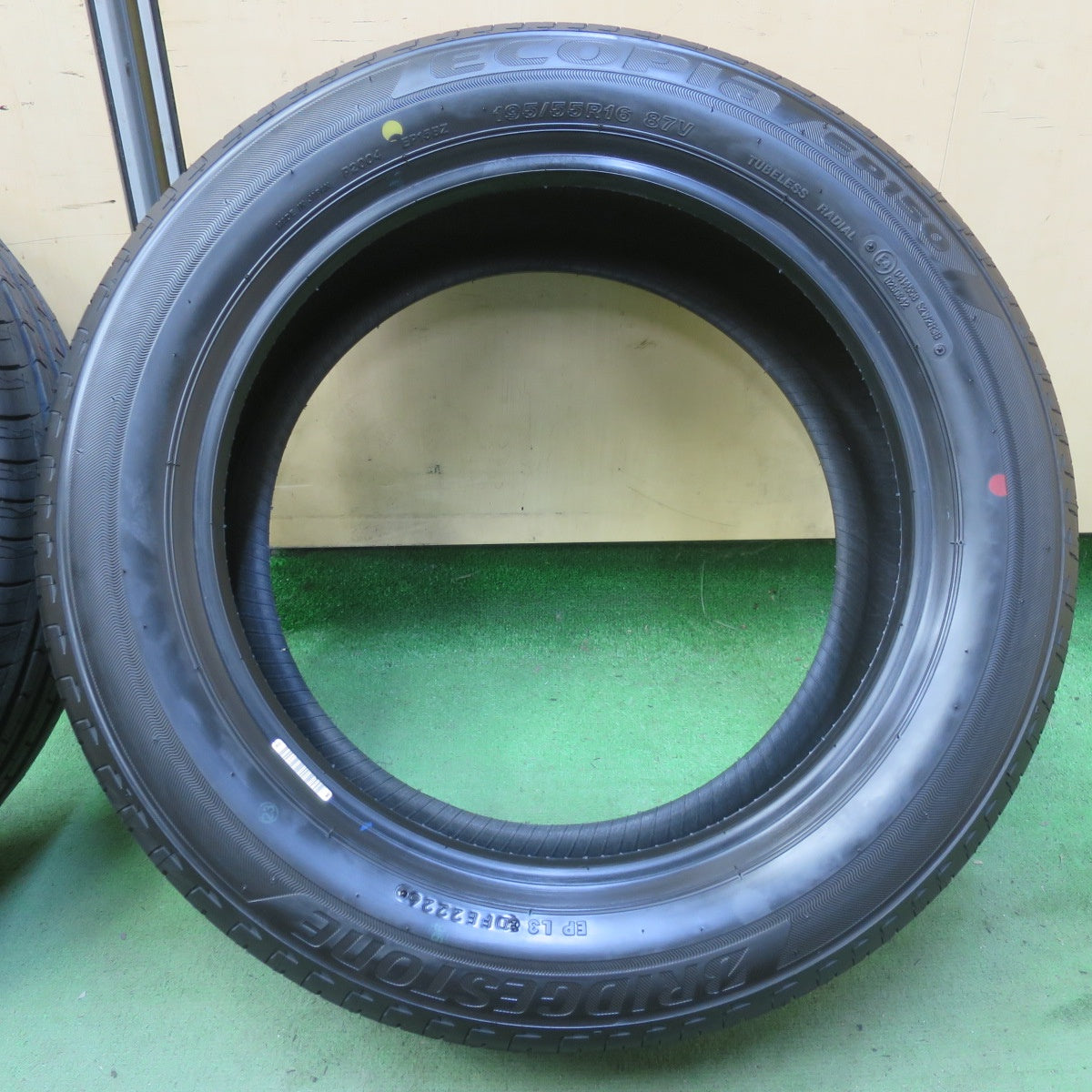 新車外し！26年★195/55R16 ブリヂストン エコピア EP150 タイヤ 16インチ アクア クロスビー カローラ フィールダー 等★6071307イノタ
