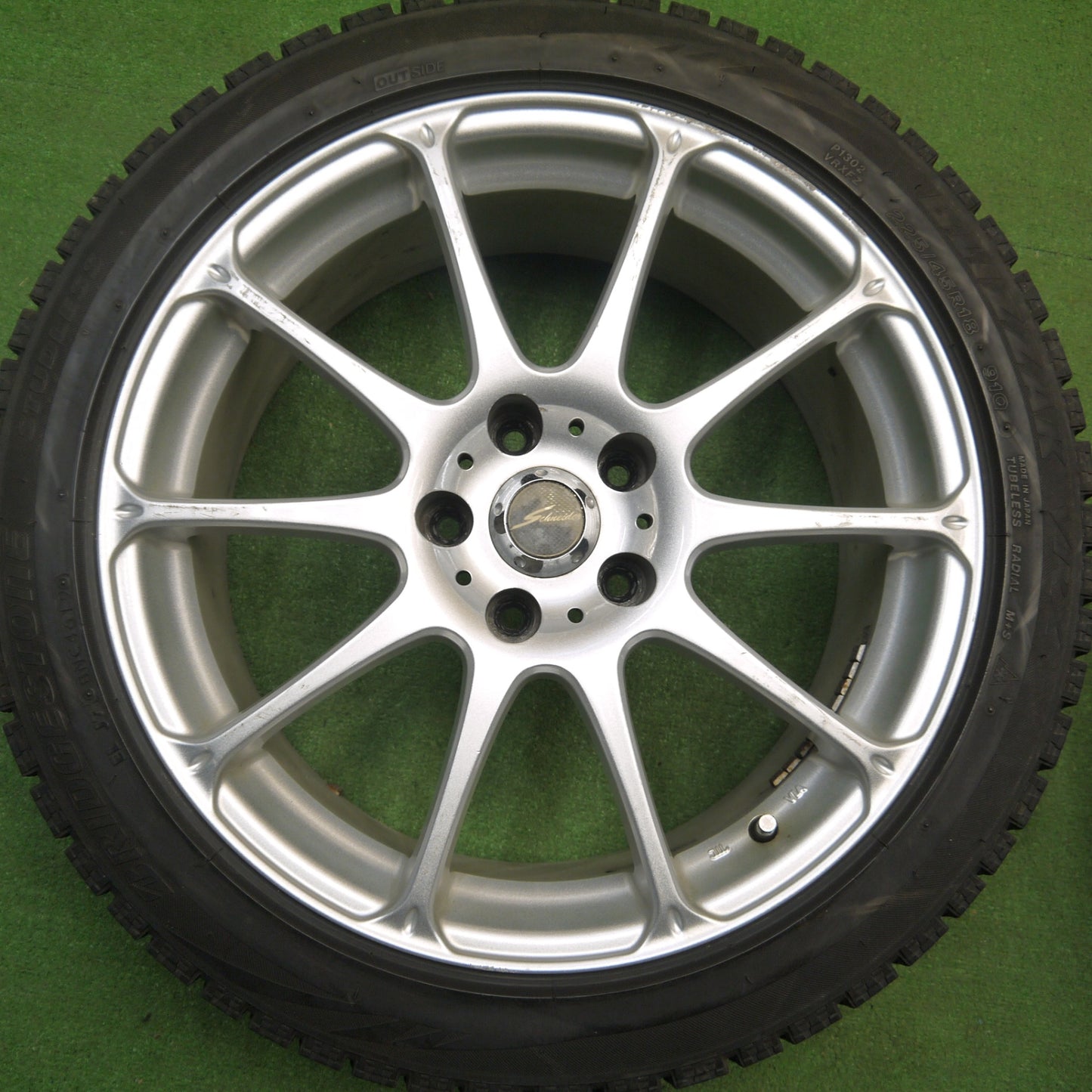 4本価格★スタッドレス 225/45R18 ブリヂストン ブリザック VRX Schneider シュナイダー 18インチ PCD114.3/5H★5121501Hス