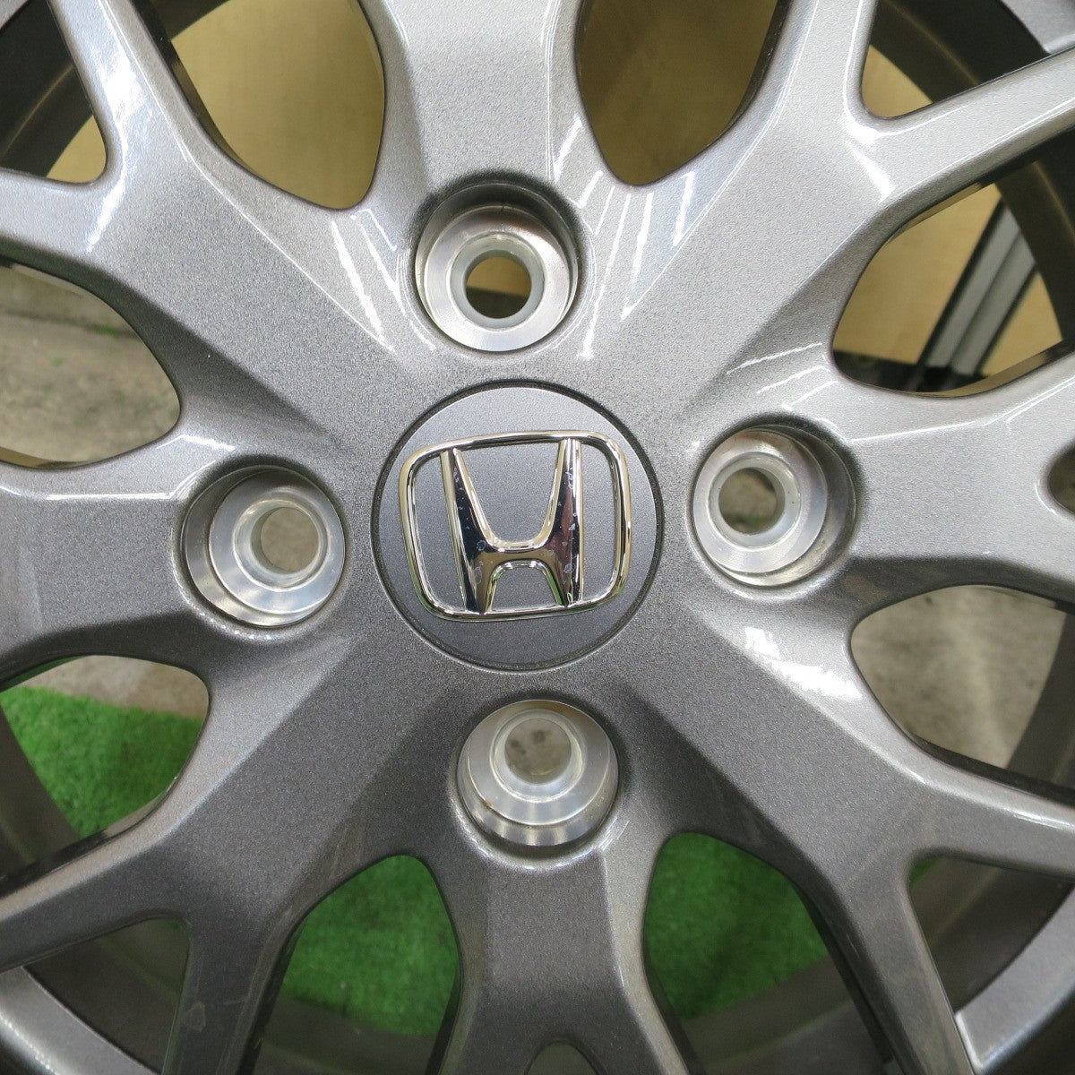 新車外し！付属品付き★ホンダ JF3 JF4 N-BOX カスタム ターボ 純正 ホイール 15インチ 15×4.5J PCD100/4H★6051004NGホ