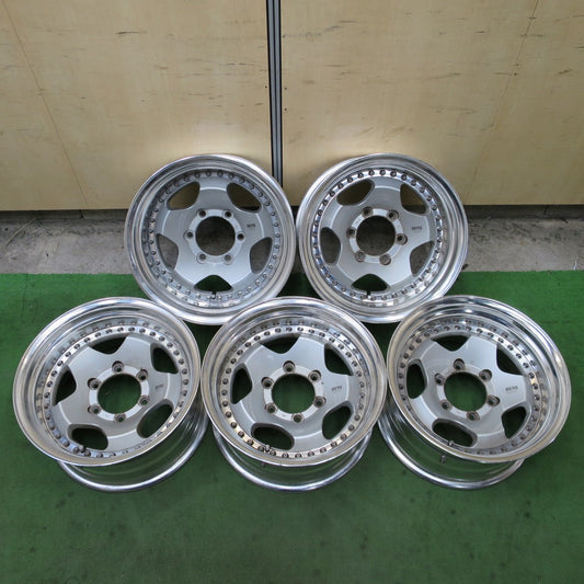 5本価格★BERG ベルグ 16インチ ホイール 16×8J PCD139.7/6H★6061201ナホ