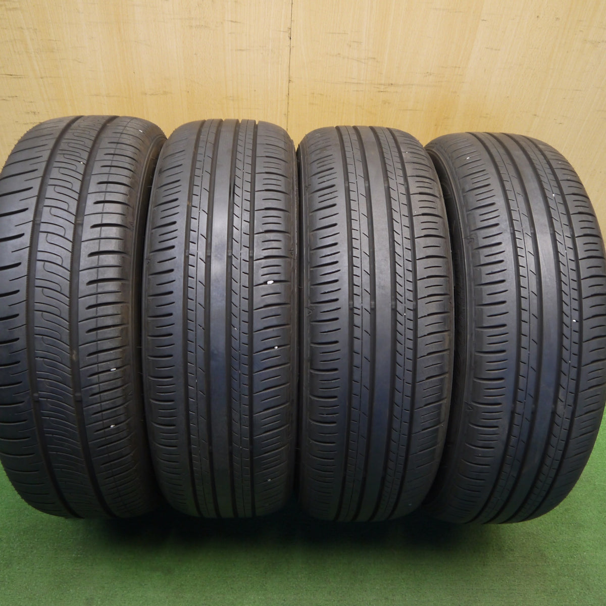 バリ溝！25年！キレイ！9.5分◎トヨタ 90系 ヴォクシー ノア S-Z 純正 205/55R17 ダンロップ エナセーブ EC300+ 17インチ PCD114.3/5H◎6091805Hノ