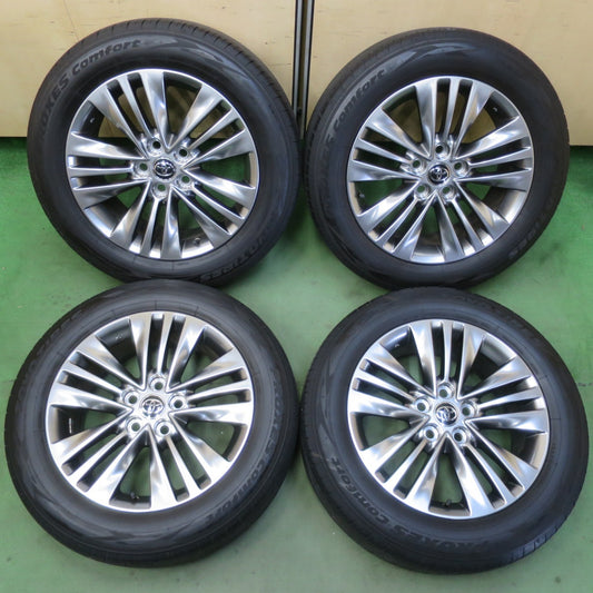 バリ溝！23年！美品！9.5分★トヨタ 40系 アルファード ヴェルファイア 純正 225/60R18 トーヨー プロクセス Comfort コンフォート 18インチ PCD120/5H★6041802イノ