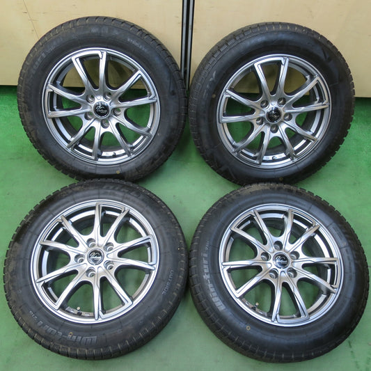 バリ溝！23年！キレイ！9.5分★スタッドレス 205/60R16 ハイフライ Win-turi 216 Verthandi ヴェルサンディ ヴェルザンディ 16インチ PCD114.3/5H★5081102イス