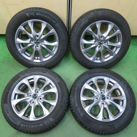 キレイ！21年★マツダ2 純正 185/65R15 ミシュラン CROSSCLIMATE2 15インチ PCD100/4H★5072501イノ