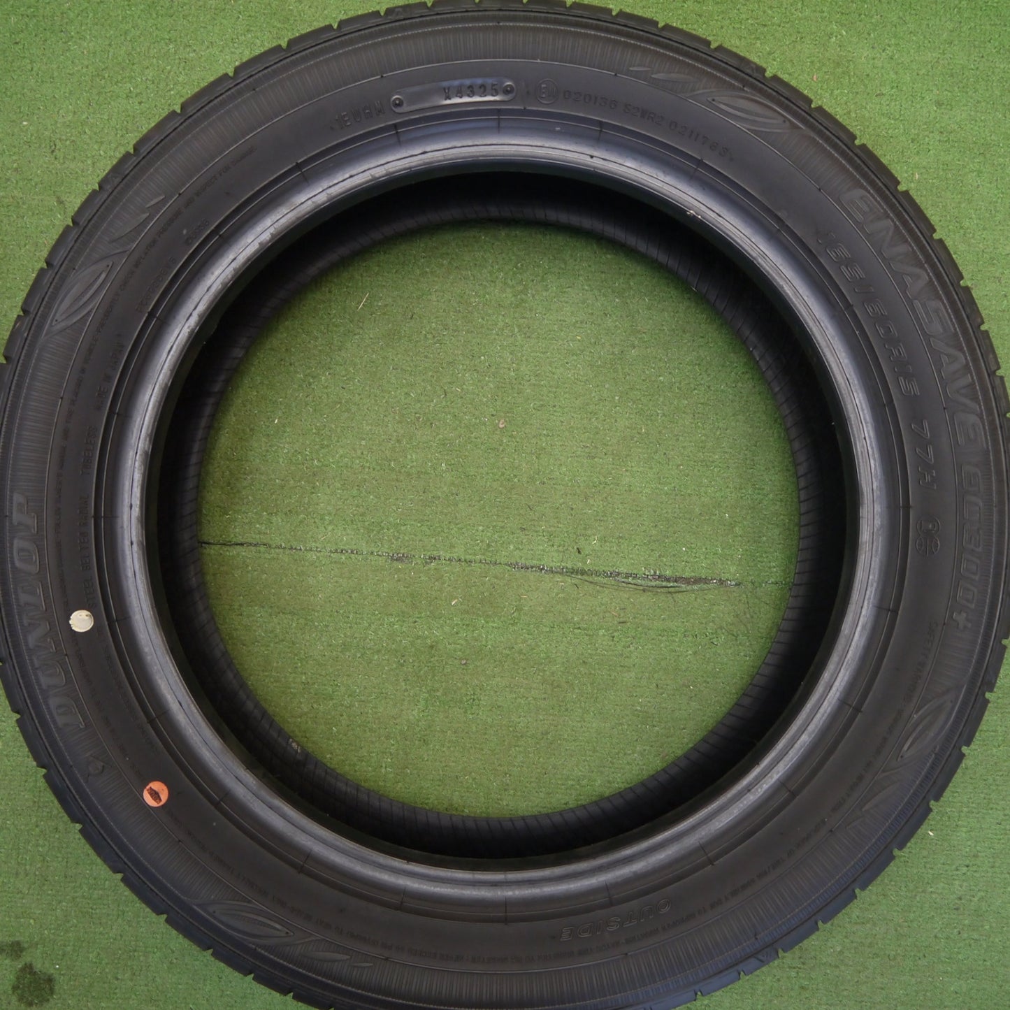 新車外し！25年★165/60R15 ダンロップ エナセーブ EC300+ タイヤ 15インチ ハスラー デリカミニ キャスト フレアクロスオーバー 等★6050814Hノタ