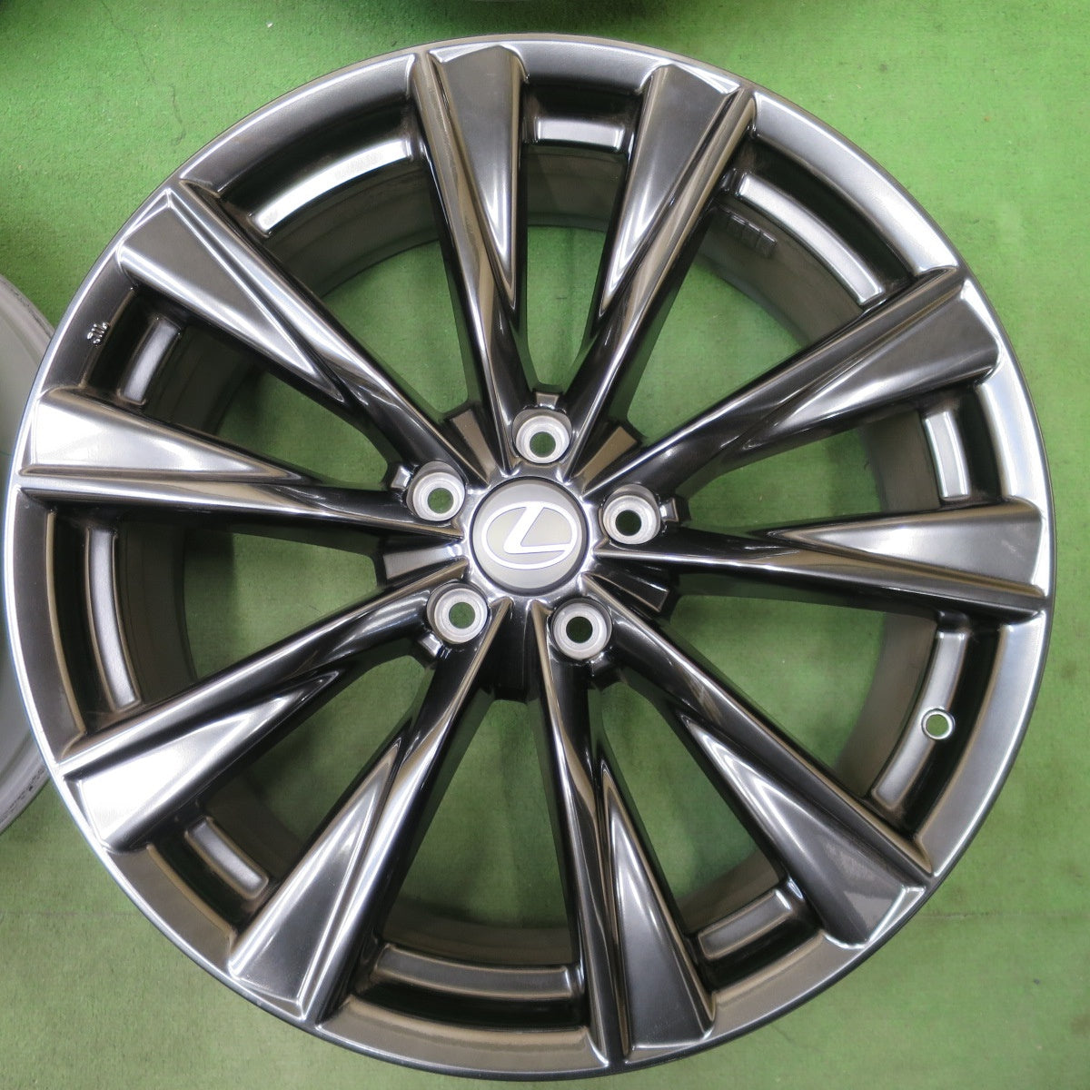キレイ◎レクサス NX Fスポーツ 純正 ホイール 20インチ 20×7.5J PCD114.3/5H◎6091602NGホ