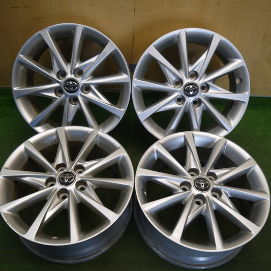 キレイ★トヨタ プリウスα Sツーリング 純正 ホイール 17インチ 17×7J PCD114.3/5H★6061707Hホ