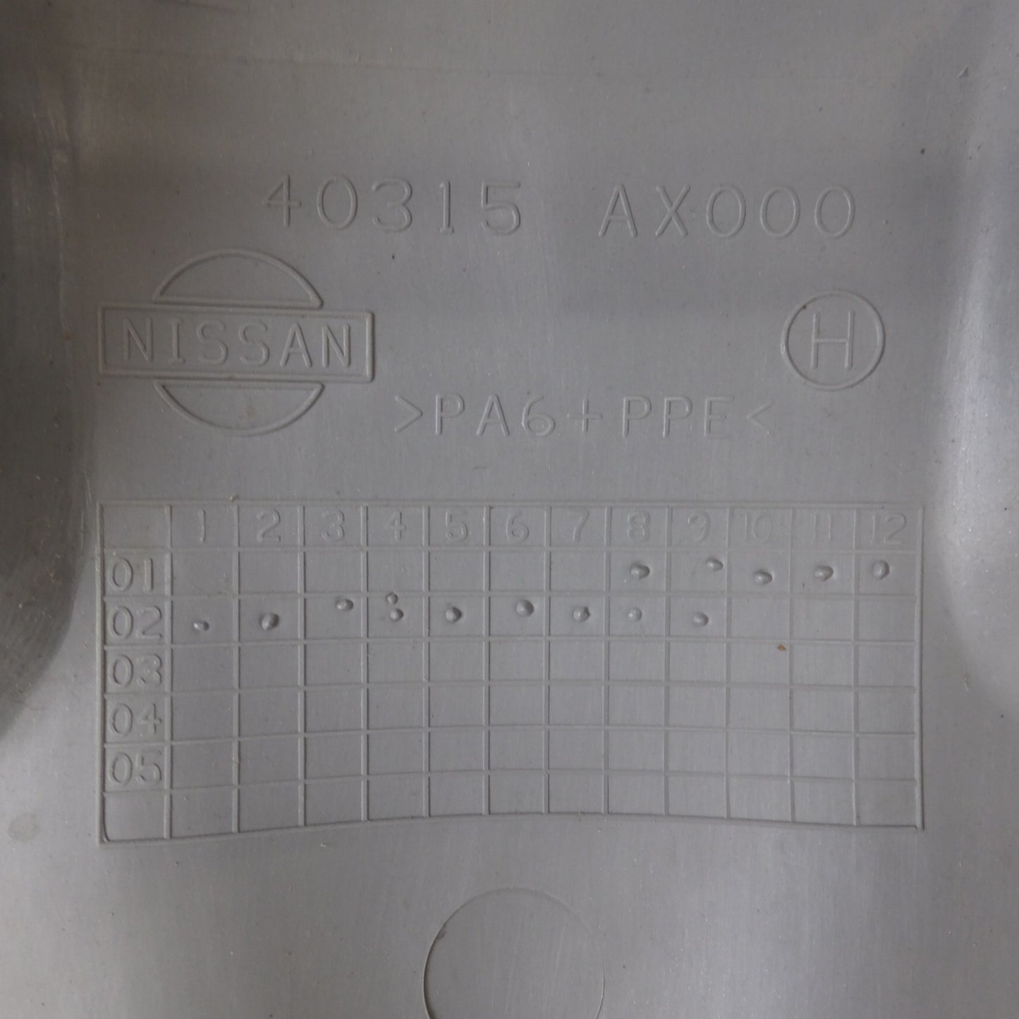 [送料無料] ★日産 NISSAN 純正 マーチ K12 ホイールカバー 14インチ 40315 AX000 4枚 セット★