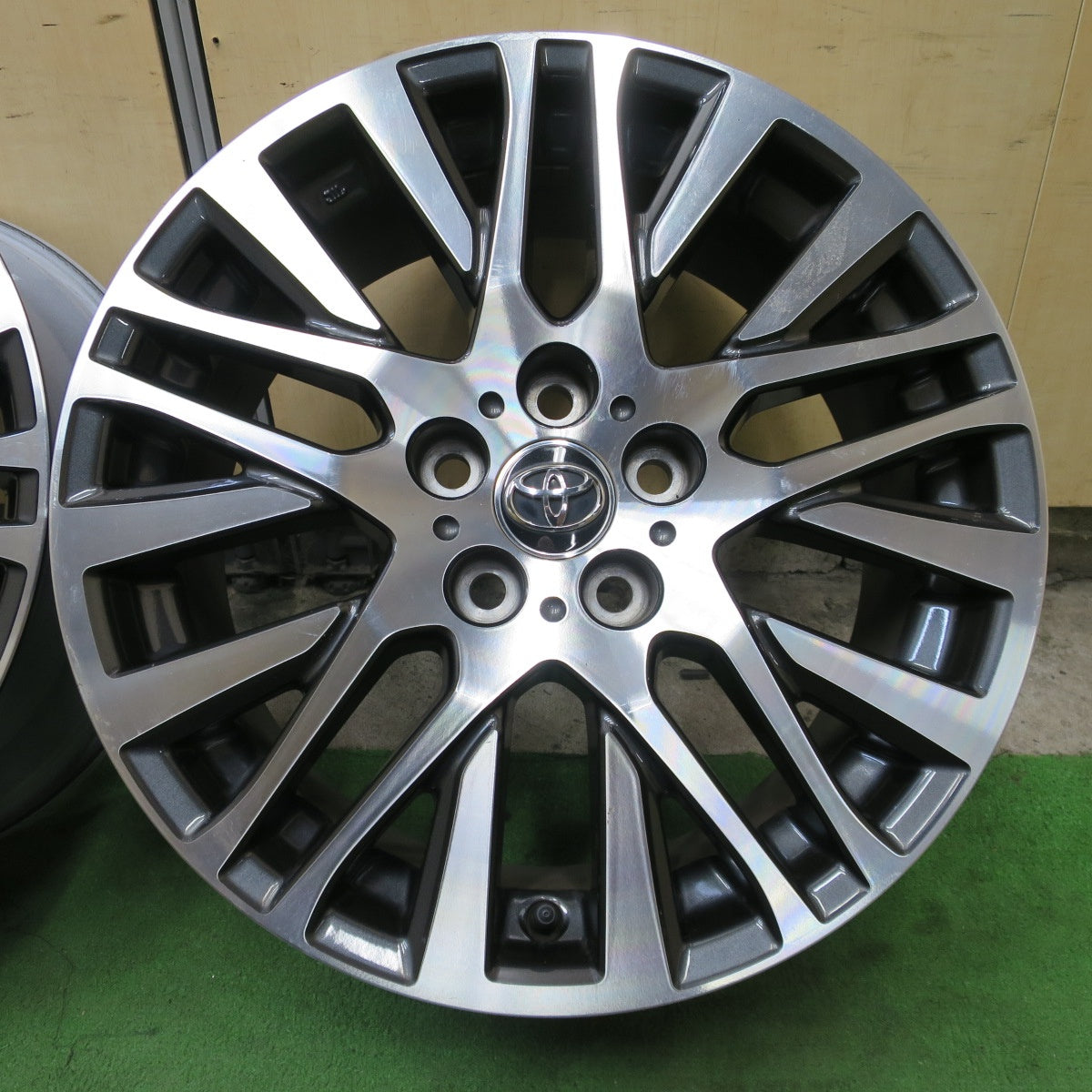 4本価格◎トヨタ 30系 アルファード ヴェルファイア 純正 ホイール 18インチ 18×7.5J PCD114.3/5H◎6102001NGホ