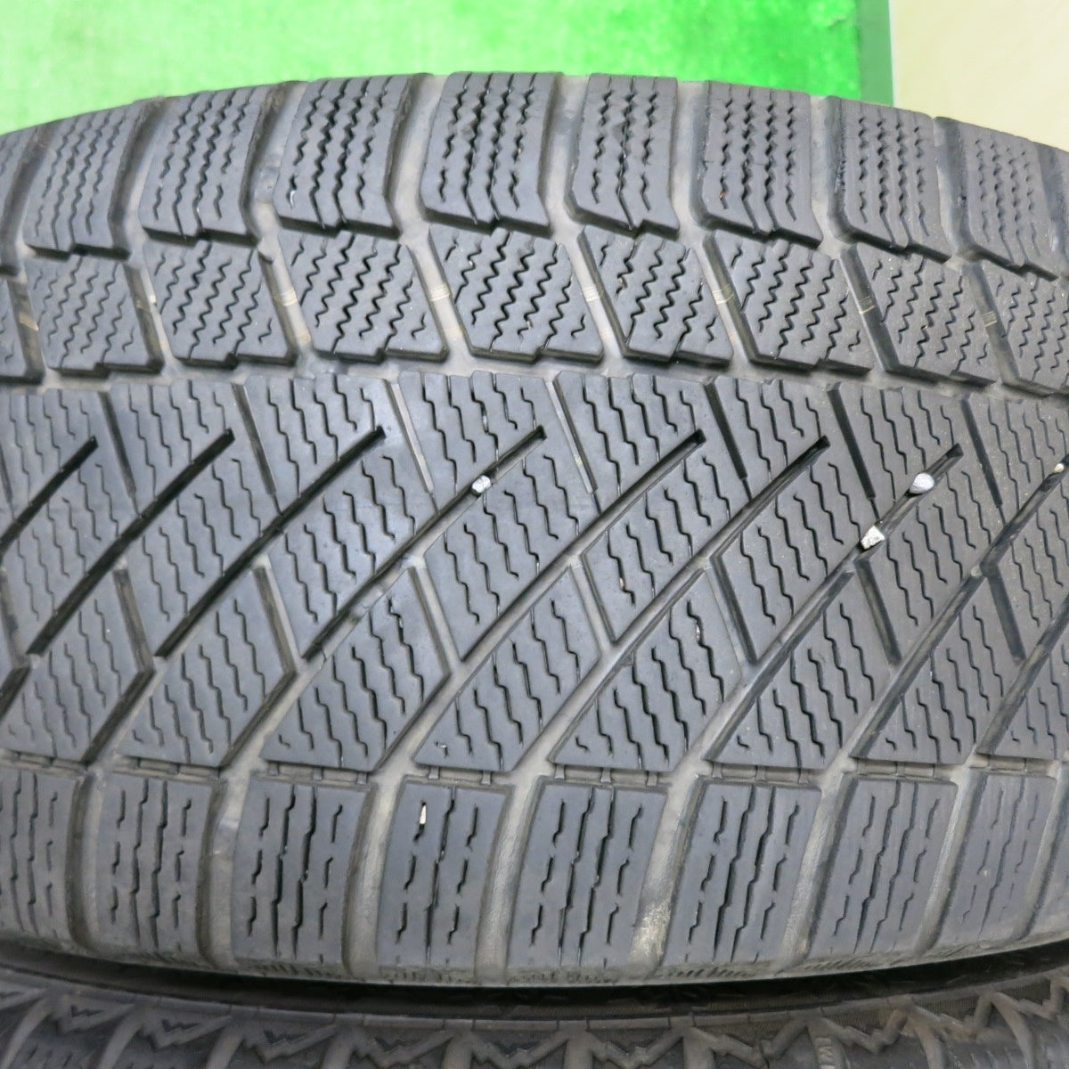 [送料無料] バリ溝！9.5分★LOXARNY EX BADX 225/45R18 スタッドレス コンチネンタル コンチバイキング コンタクト6 ロクサーニ PCD114.3/5H★4093004NJス