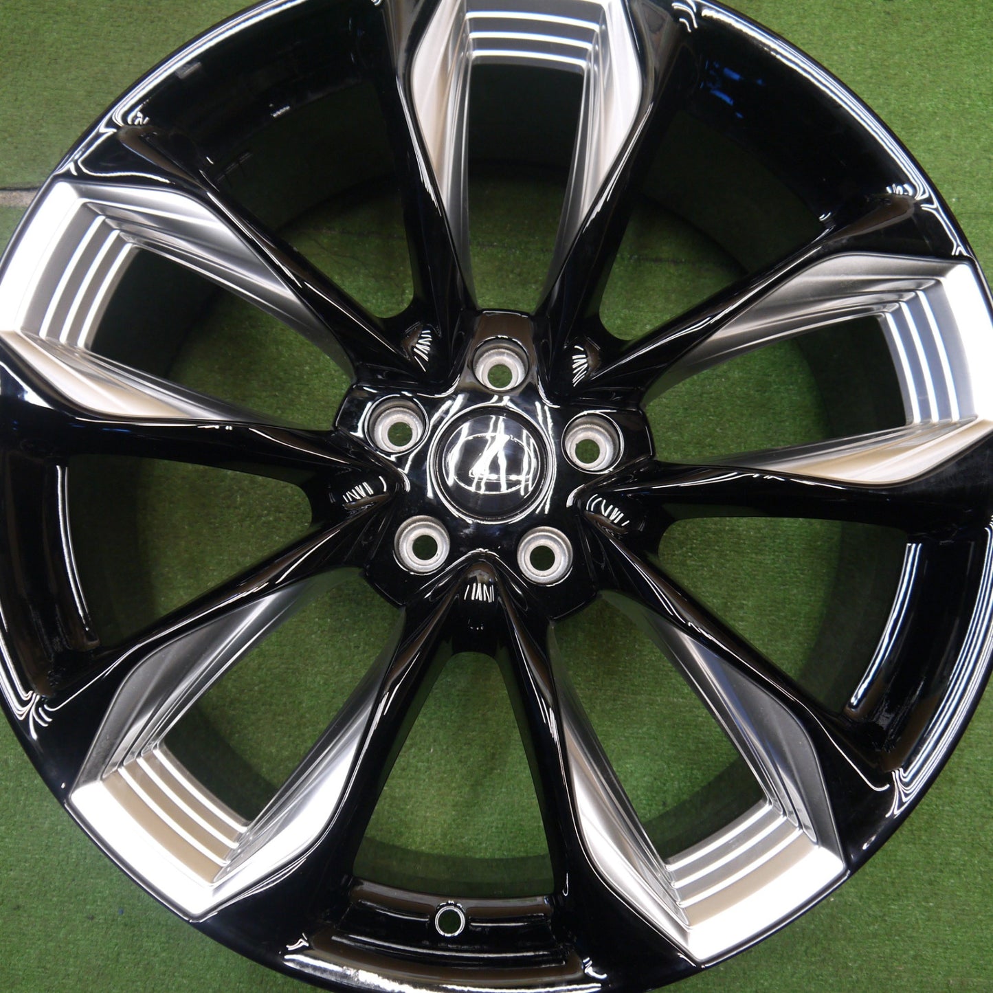[送料無料] 新車外し！付属品付き★レクサス LC 純正 ホイール 21インチ 21×8.5J 21×9.5J PCD120/5H★5032111Hホ