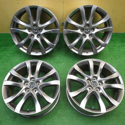 4本価格★マツダ GJ系 アテンザ 純正 ホイール 19インチ 19×7.5J PCD114.3/5H★5102605NJホ