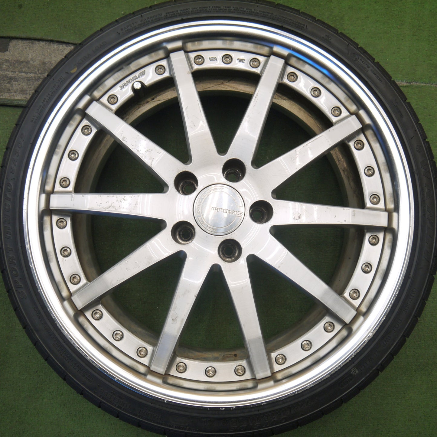 バリ溝！24年！9.5分以上★WORK GNOSIS GS1 225/35R19 275/35R19 ワンリ SPORT macro SA302 ミシュラン プライマシー3 ワーク グノーシス 19インチ PCD114.3/5H★5100704Hノ