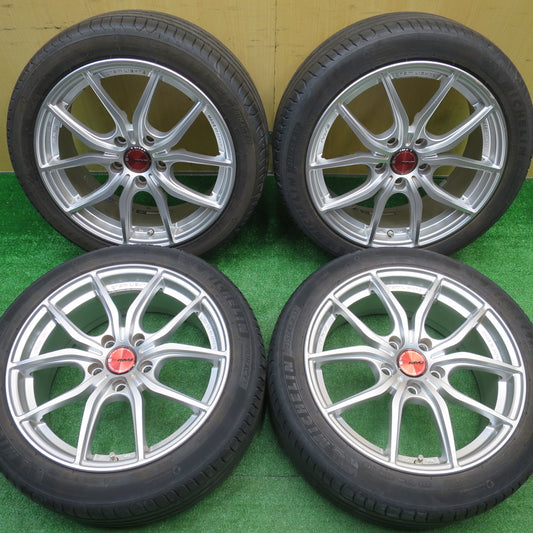 バリ溝！23年！キレイ！9分★RAYS 57 gram LIGHTS GL-57FXX 215/45R17 ミシュラン プライマシー4 レイズ グラムライツ 17インチ PCD114.3/5H★5102404NJノ