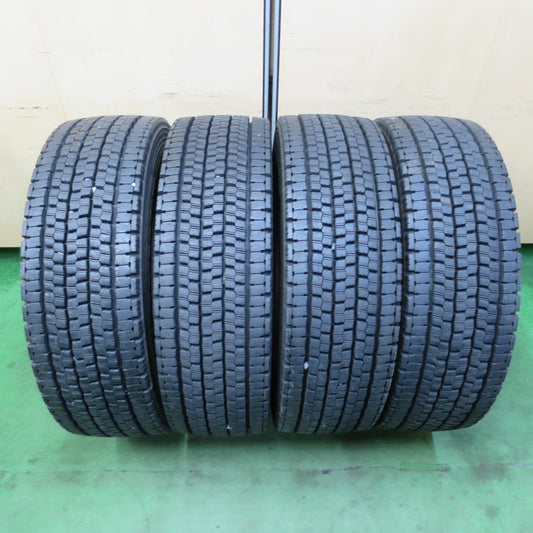 バリ溝！23年！9.5分★トラック タイヤ 245/70R19.5 136/134J スタッドレス ブリヂストン W999 19.5インチ★5041802イスタ
