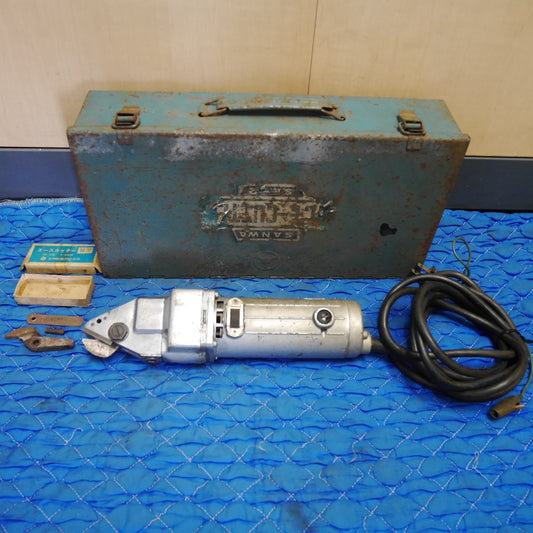 [送料無料] 付属品付き☆SANWA サンワ エース カッター SE-2 電動 工具 切断機 三和 コード式 ストレート シャー☆