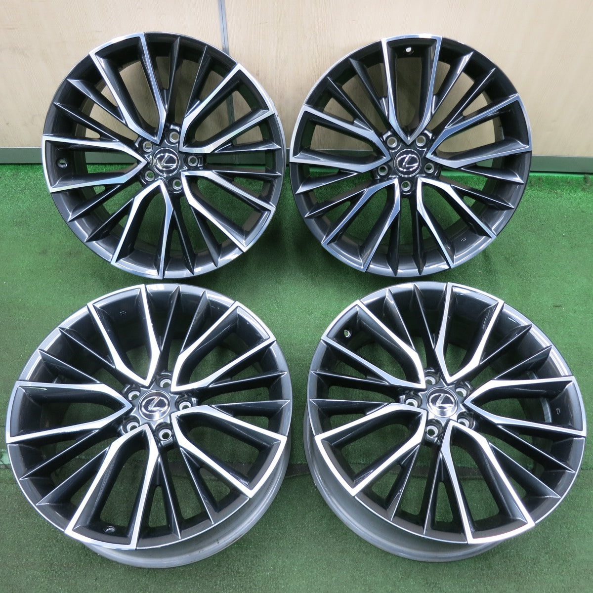 *送料無料* 新車外し★レクサス NX450h 純正 ホイール 20インチ 20×7.5J PCD114.3/5H★4060404NJホ