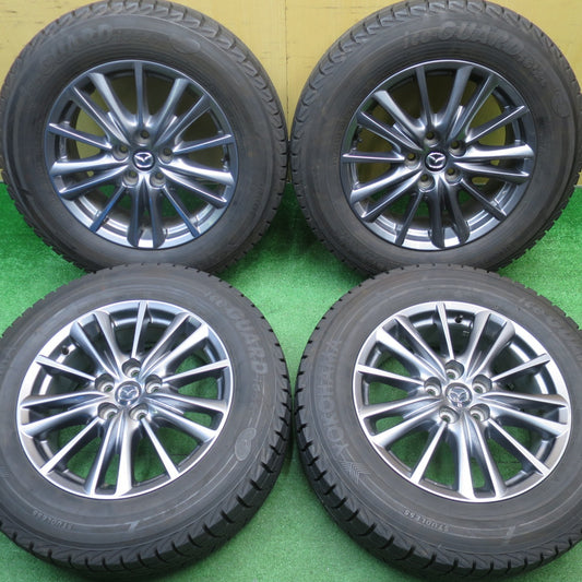 バリ溝！22年！キレイ！ほぼ10分★マツダ CX-5 純正 225/65R17 スタッドレス ヨコハマ アイスガード iG52C 17インチ CX5 PCD114.3/5H★5111313NJス