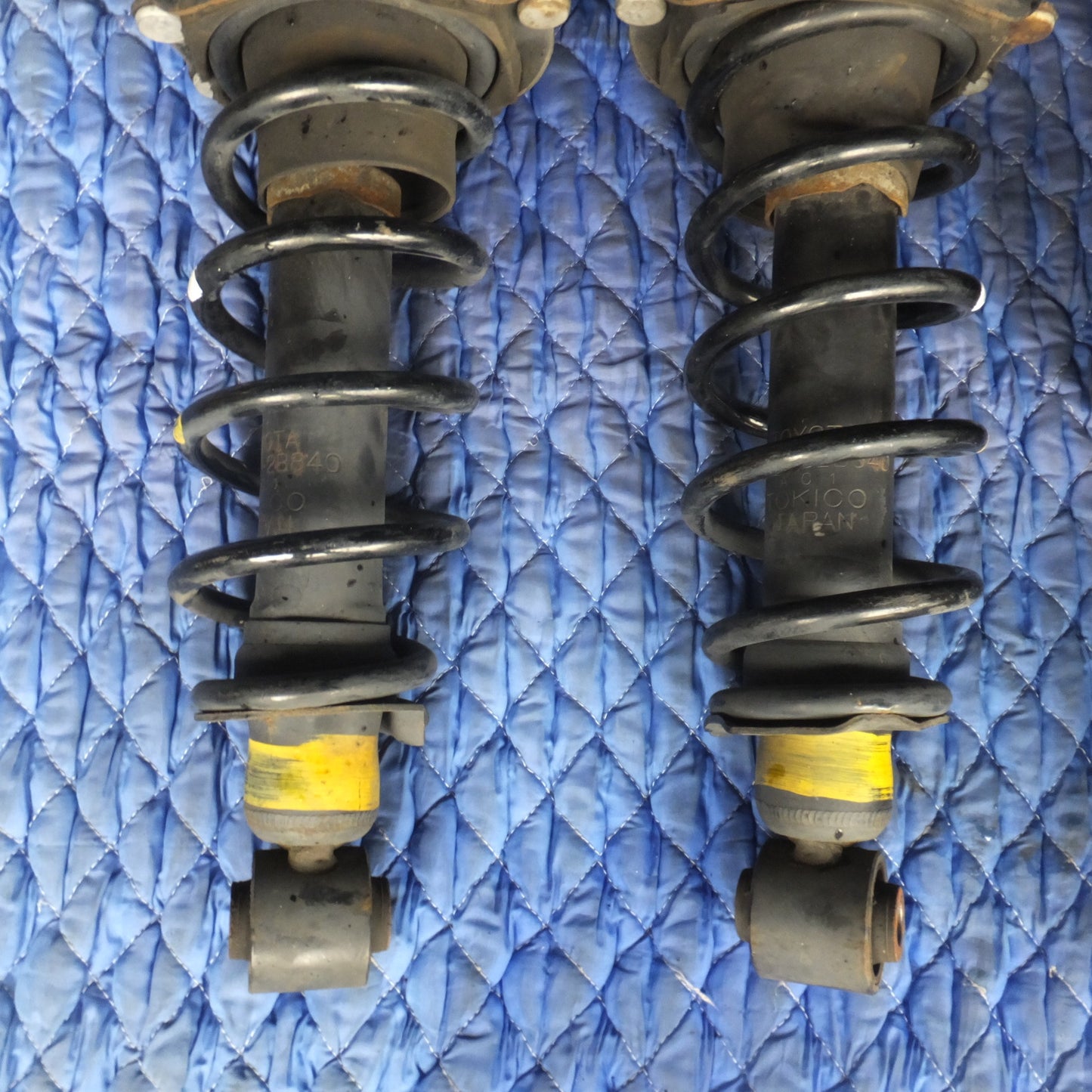 [送料無料] 現状品★トヨタ TOYOTA 純正 セリカ ZZT231 サスペンション 48530-2B840 A0943-44192 A0943-44193 一式 セット★