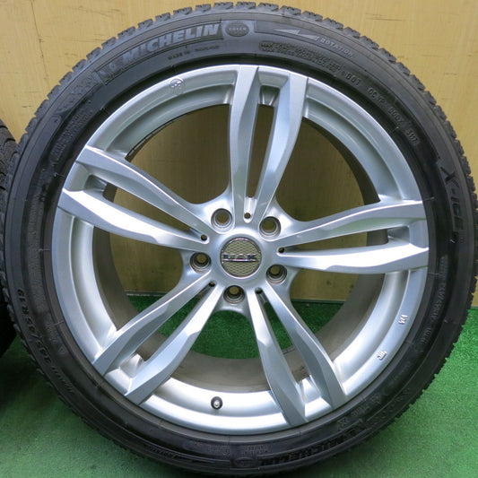 4本価格◎テスラ レクサス 等 MAK LUFT 245/45R19 スタッドレス ミシュラン X-ICE XI3 マック ルフト 19インチ PCD120/5H◎6092410HAス