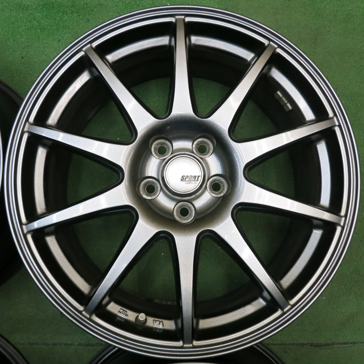 キレイ★フォレスター 等 SPORT ABELIA 17インチ ホイール スポルト アベリア 17×7J PCD100/5H★6052310HAホ