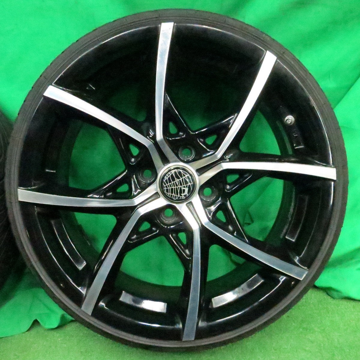 *送料無料* バリ溝！20年！ほぼ10分★軽カー 165/35R17 M´zSPEED J スパイダートラップ ナンカン ウルトラ スポーツ NS-2 PCD100/4H★4050108ナノ
